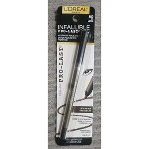 L'oreal Infallible Pro-Last Waterproof Pencil Eyeliner Makeup ~ 860 IVY~ NEW